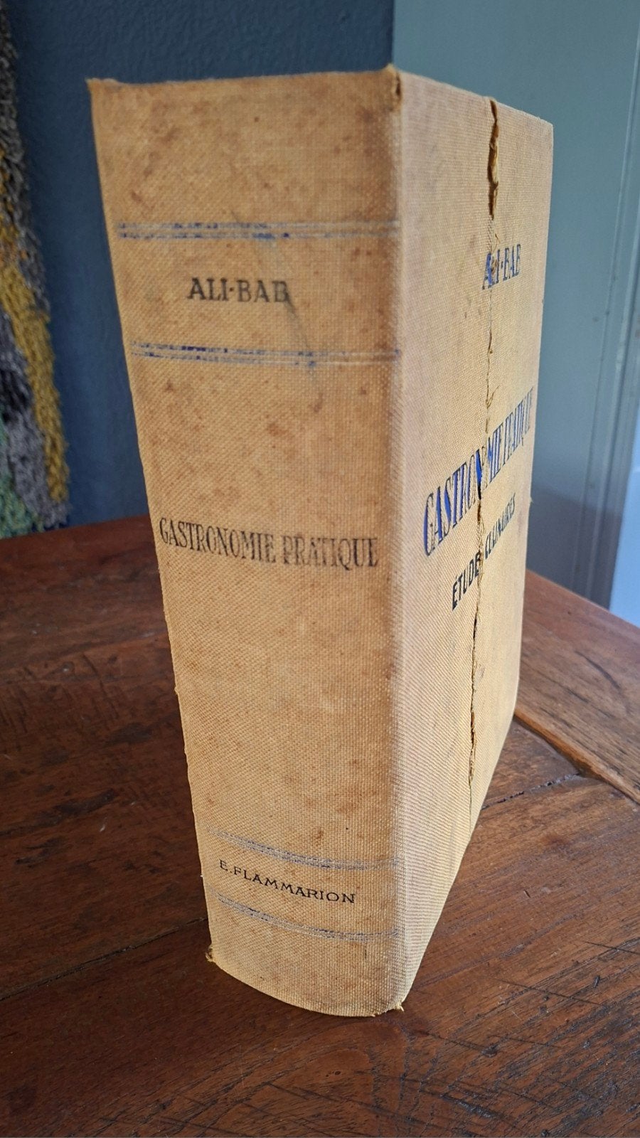 kookboek Ali- bab gastronomie Francaise 1928, Ophalen of Verzenden