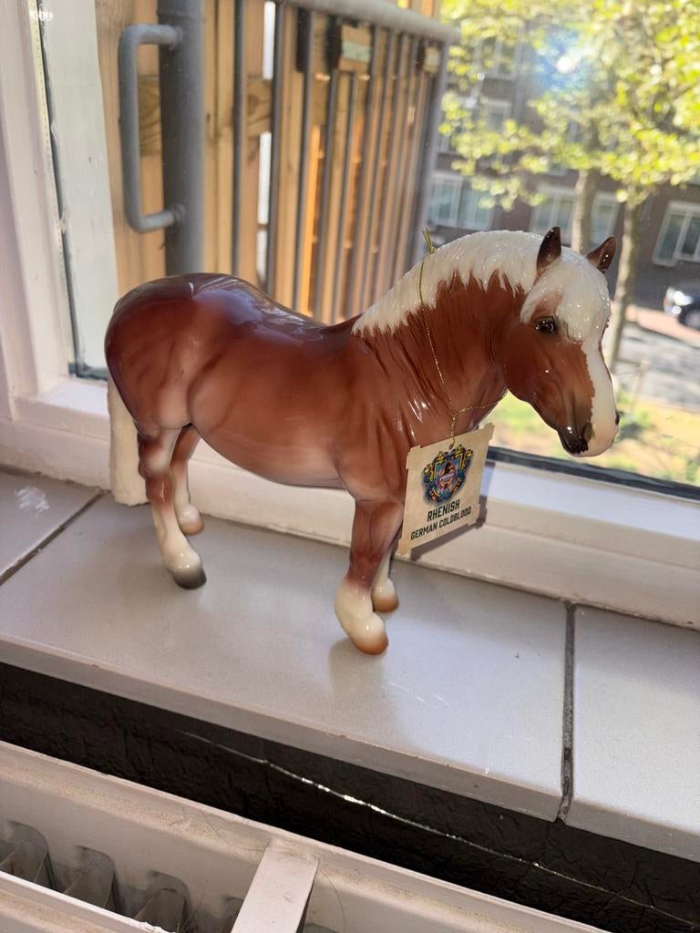 Breyer fest paard rhenish glossy, Ophalen of Verzenden, Gebruikt, Paard, Beeldje of Figuurtje