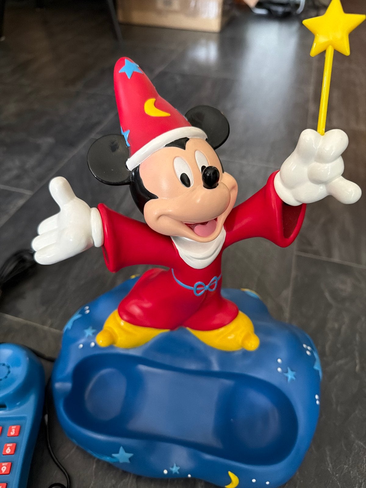 Vintage Disney Magic Mickey Telefoon - Zo goed als nieuw, Ophalen of Verzenden, Zo goed als nieuw