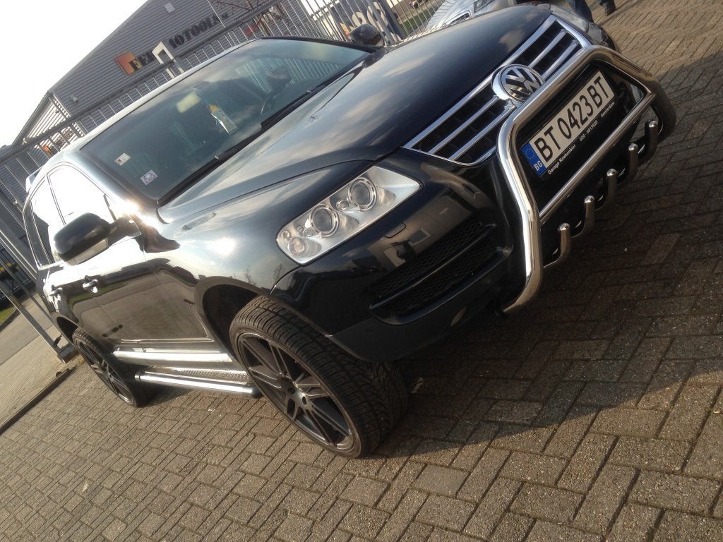 #AANBIEDING#SiDeBaRs VW Touareg Pushbar BuLLbaR