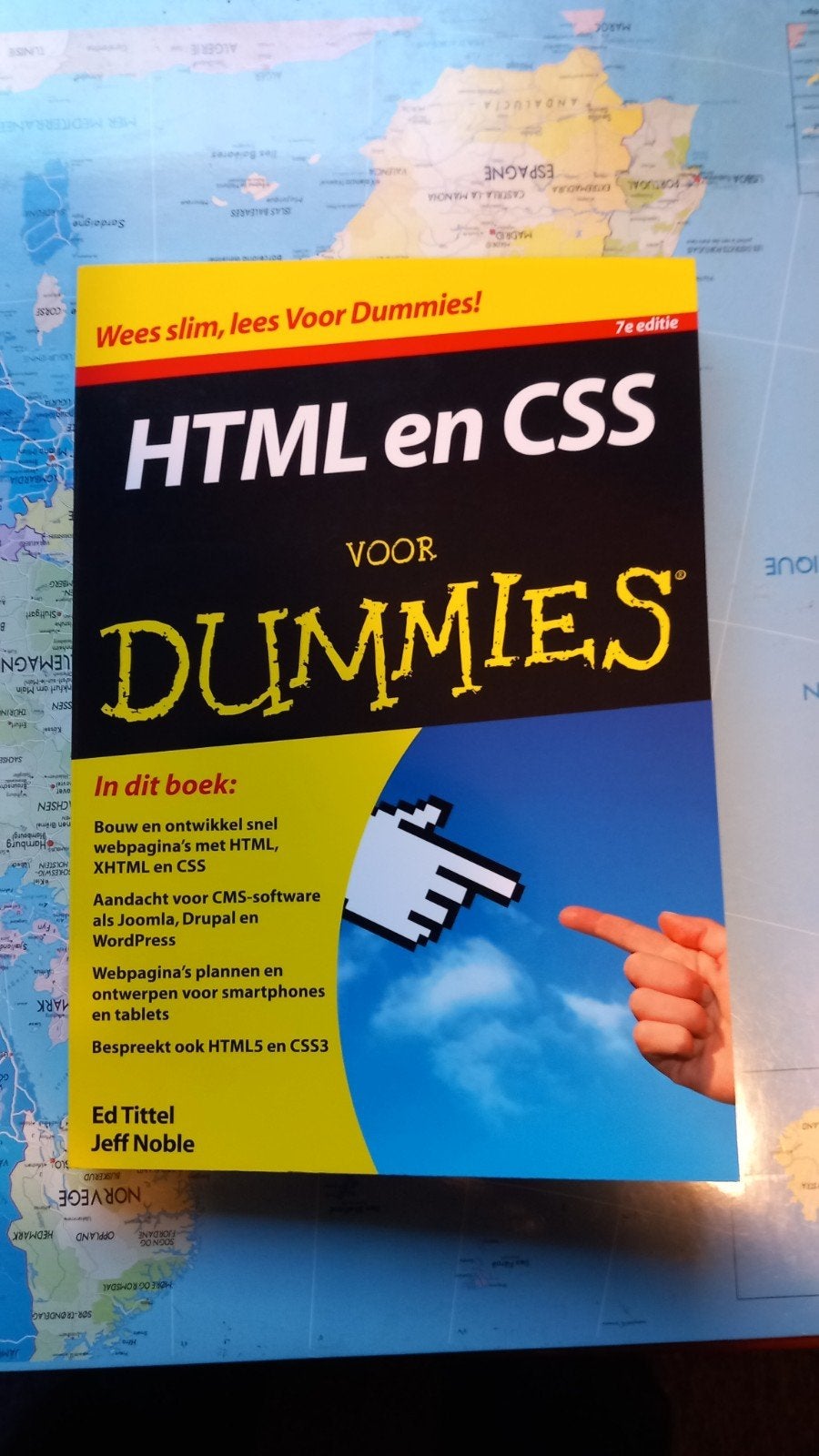 HTML en CSS voor Dummies - 7e editie, Boeken, Ophalen of Verzenden, Zo goed als nieuw, Internet of Webdesign, Ed Tittel, Jeff Noble