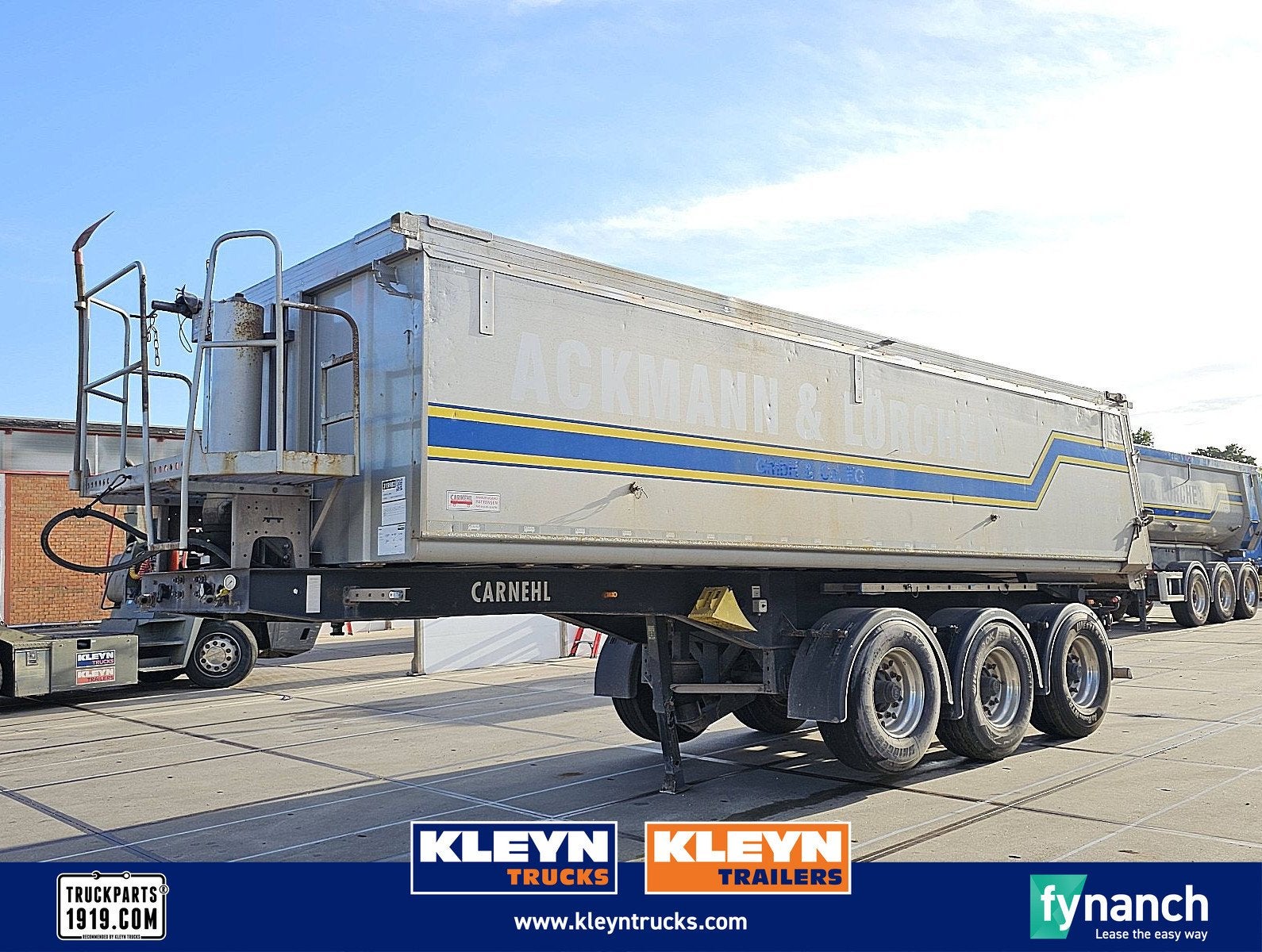 CARNEHL 26M3 THERMOMULDE isolated alcoa's, Overige kleuren, Bedrijf, ABS, Aanhangers en Opleggers