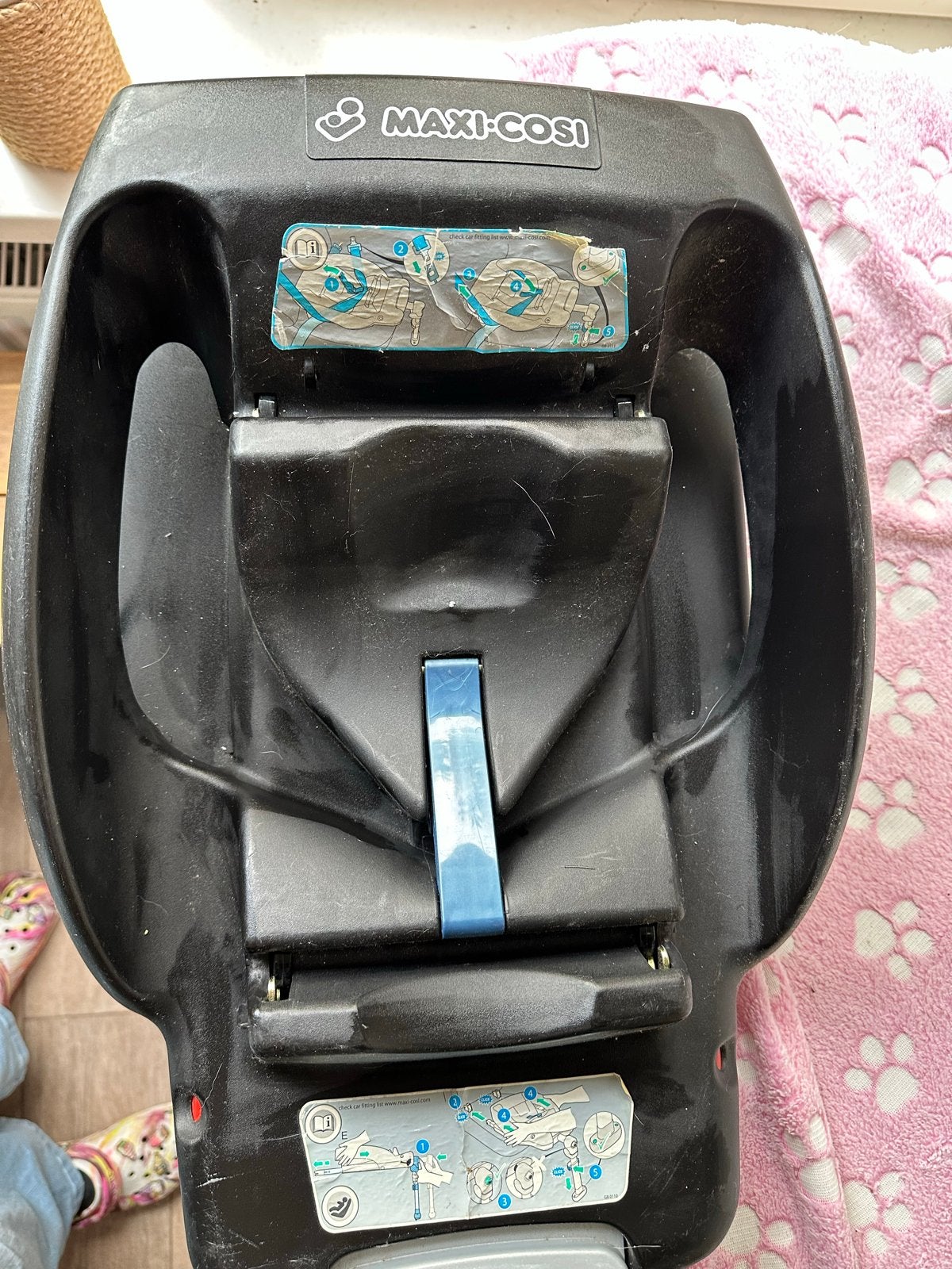 Maxi-Cosi EasyFix base - Autogordel of Isofix, Ophalen, Autogordel of Isofix, Gebruikt, 0 t/m 13 kg