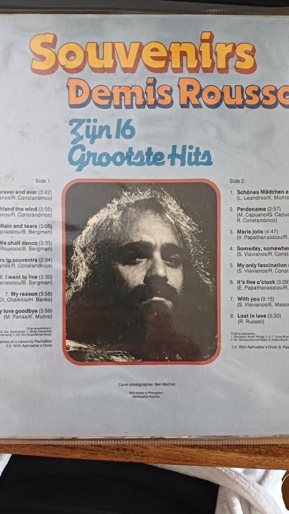 Demis Roussos Souvenirs, Inclusief binnenhoes, Ophalen, Zo goed als nieuw, 12 inch