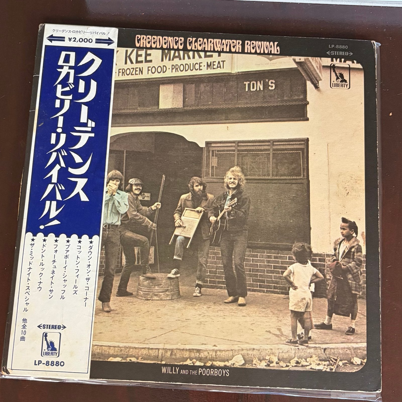 Creedence Clearwater Revival - Willy and the Poor Boys LP, LP, Gebruikt, Originele persing, Ophalen of Verzenden