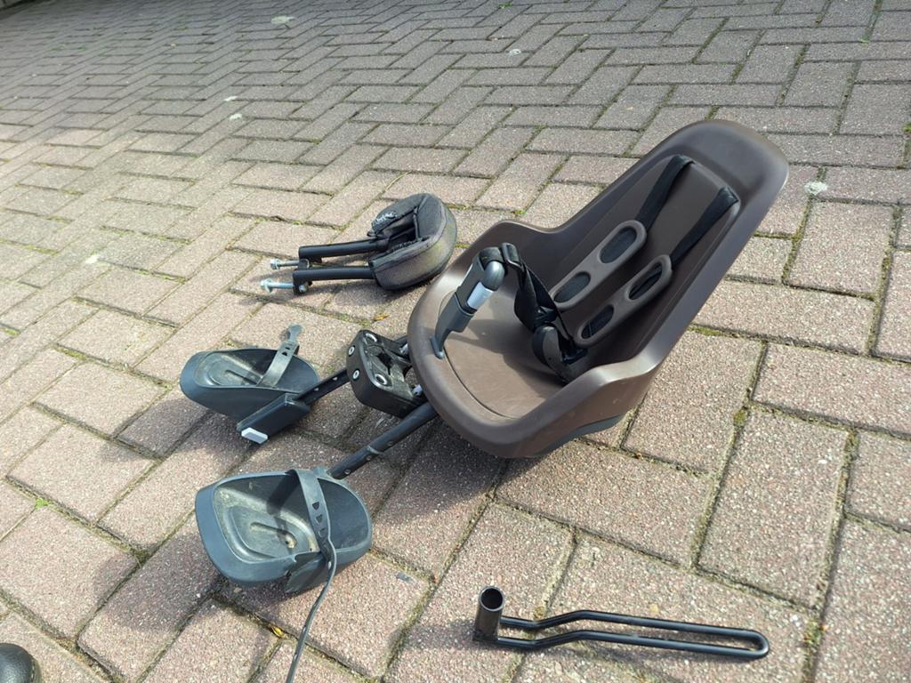 Bobike kinderzitje plus adapter voor in de bakfiets, Ophalen, Gebruikt, Minder dan 20 kg, Overige typen