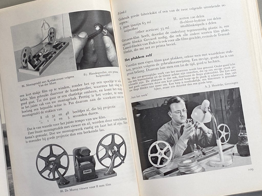 film / Het smalfilmboek door Dick Boer 1958, Ophalen of Verzenden, Zo goed als nieuw, Film, Overige typen