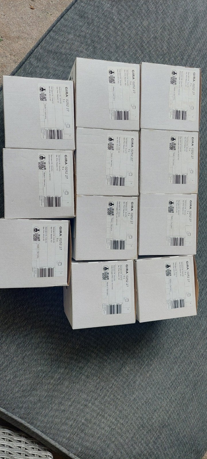 55x gira ip44 afdichting, Doe-het-zelf en Verbouw, Elektra en Kabels, Ophalen of Verzenden, Nieuw, Gira, Overige typen