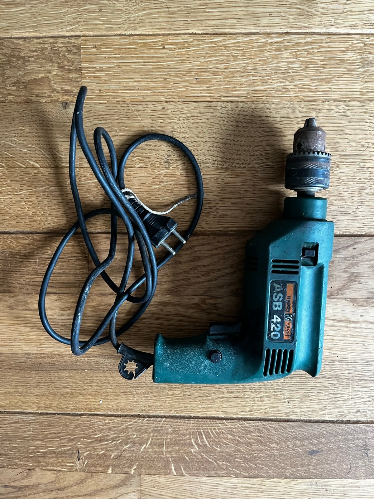 Tevreden ASB 420 Boormachine - Gebruikt, Ophalen of Verzenden, Gebruikt, Minder dan 400 watt, Boormachine