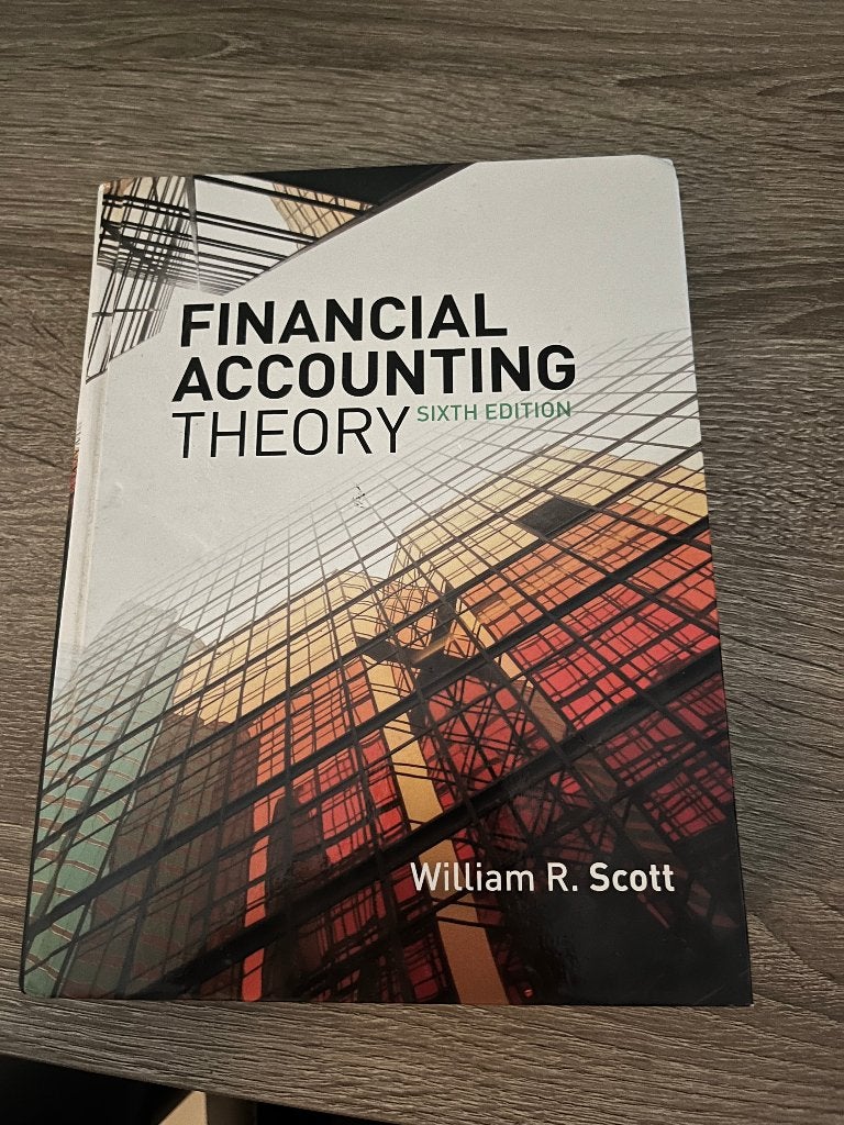 Boek Financial Accounting Theory, Ophalen of Verzenden, Beta, Nieuw, WO