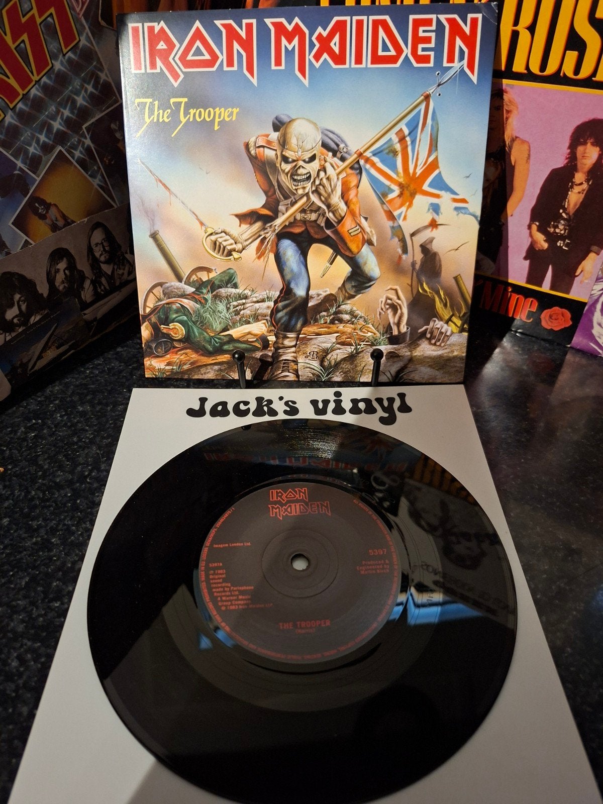Iron Maiden - The Trooper 7 inch vinyl single 2014, 7 inch, Ophalen of Verzenden, Overige typen, Fotohoes