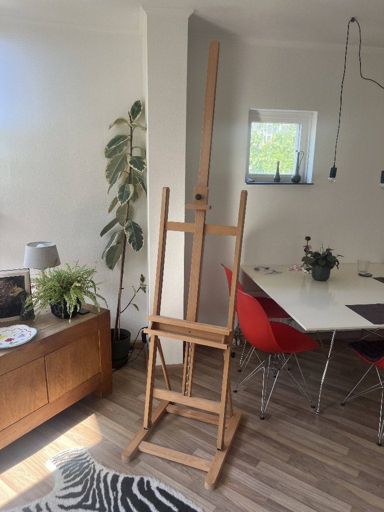 Beukenhout atelierezel / schildersezel, Ophalen, Zo goed als nieuw, Ezel