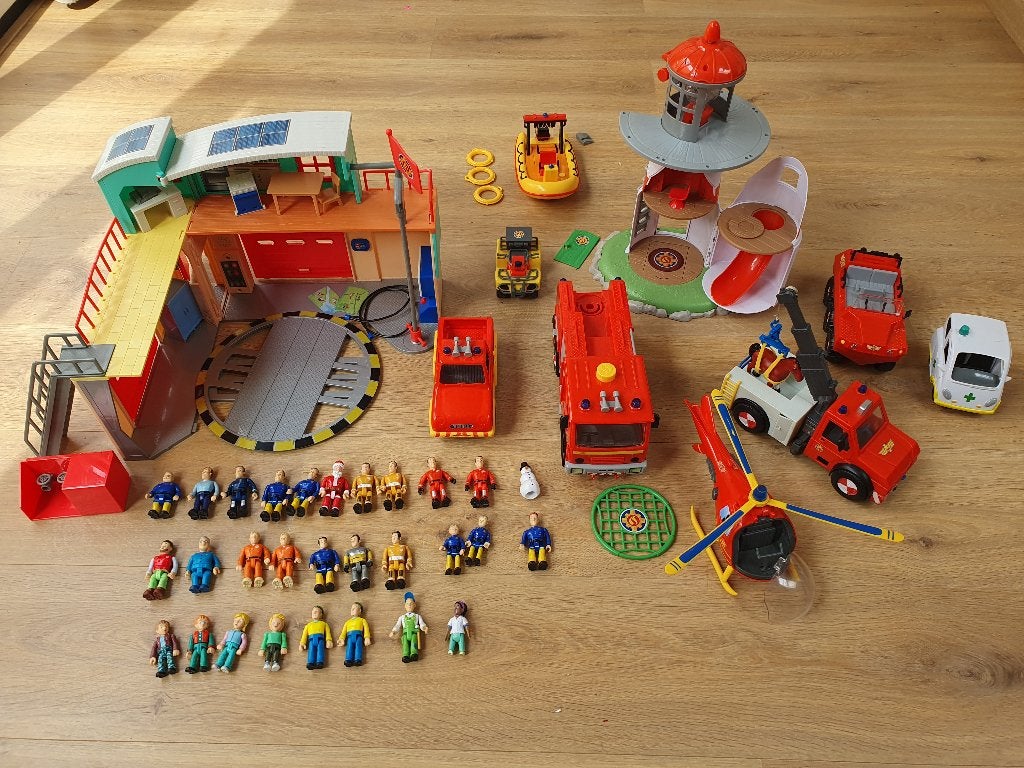 Brandweerman Sam collectie, Ophalen, Gebruikt