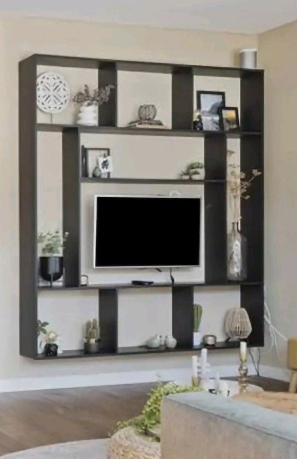 Moderne hangende vakkenkast / TV kast, Huis en Inrichting, Kasten | Televisiemeubels, Zo goed als nieuw, 200 cm of meer, 150 tot 200 cm
