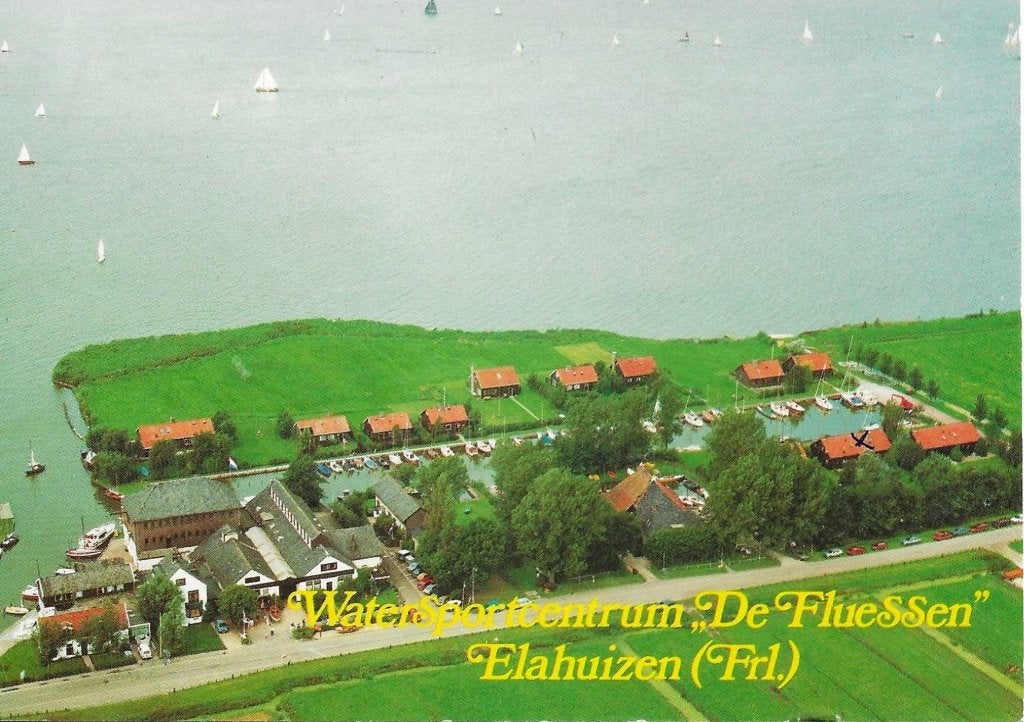 Elahuizen- -Watersportcentrum De Fluessen., Ophalen of Verzenden, 1980 tot heden, Gelopen, Friesland