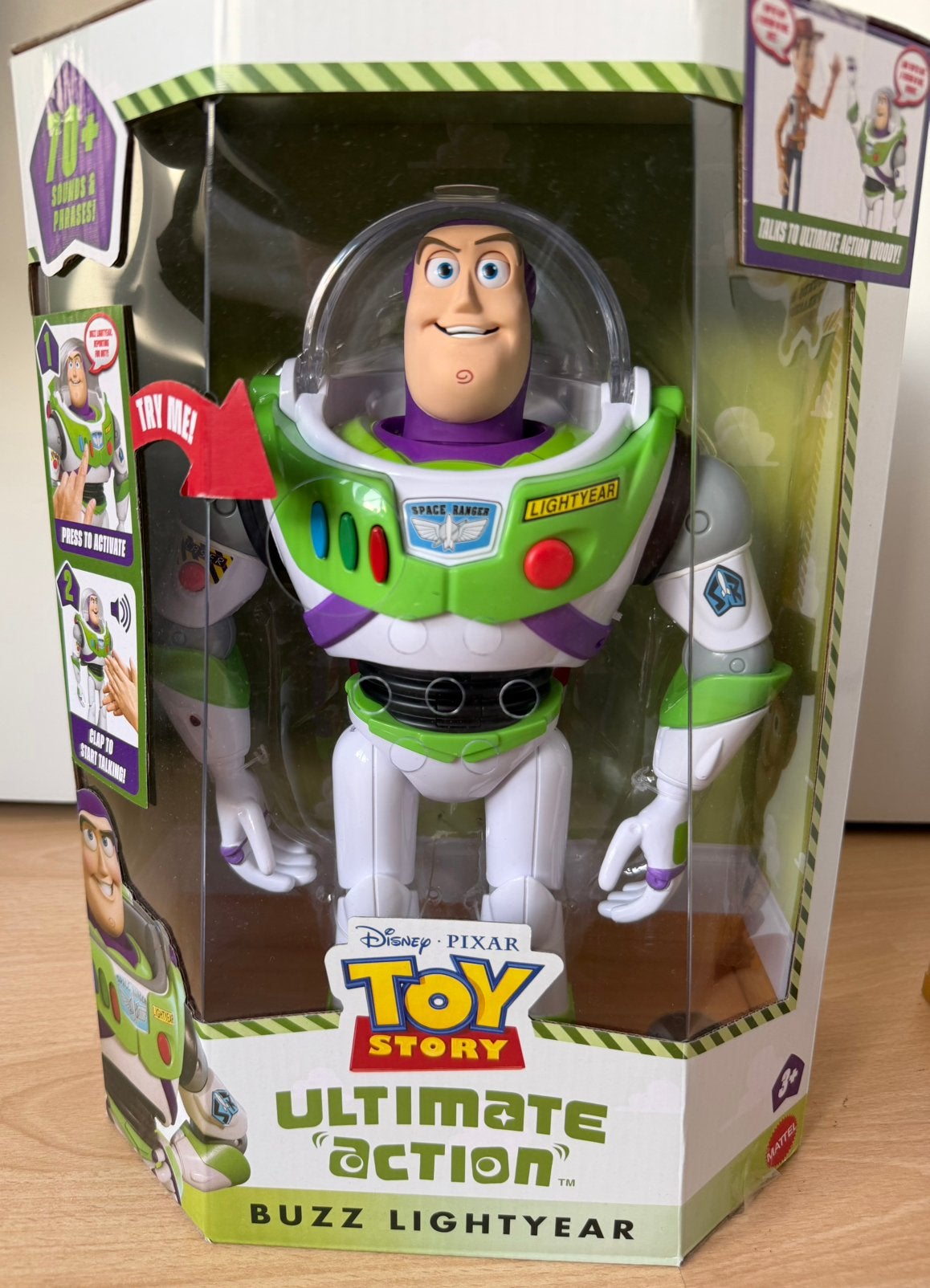 Mattel Toy Story Ultimate Buzz Lightyear figuur (nieuw), Ophalen of Verzenden, Overige figuren, Nieuw, Beeldje of Figuurtje