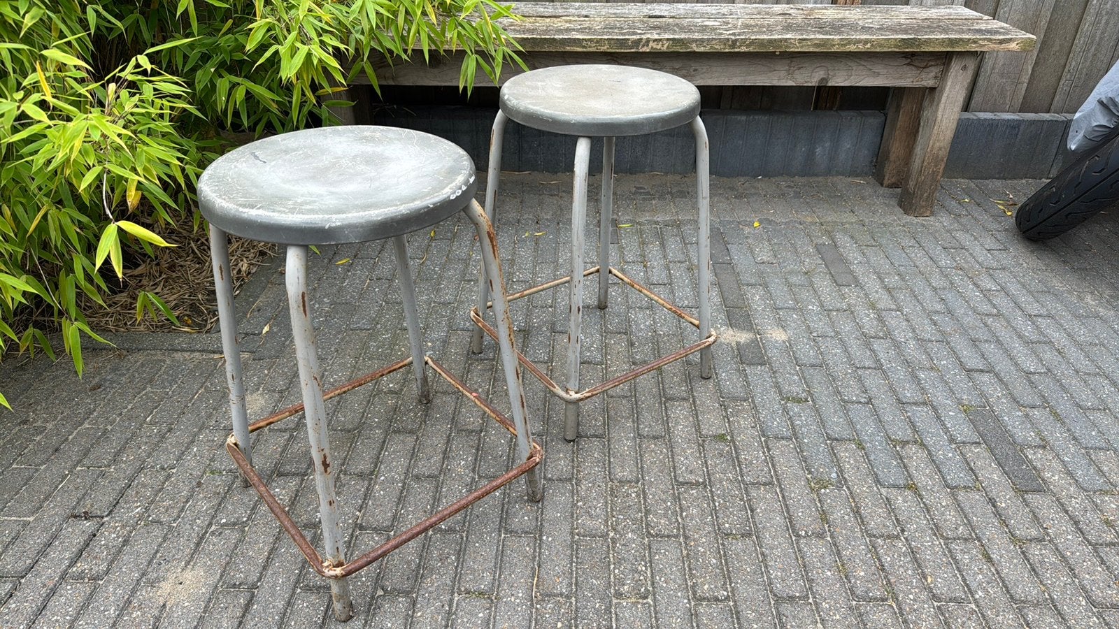 Vintage school krukjes, Ophalen, Gebruikt, Overige materialen