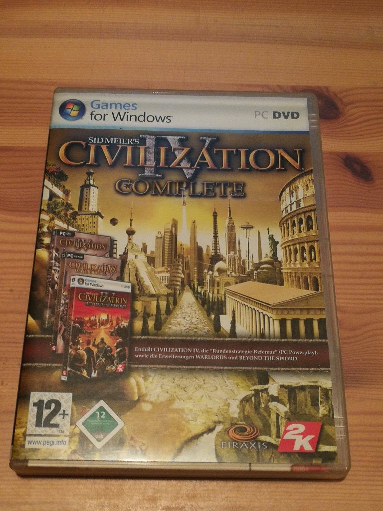 Sid Meier's Civilization IV Complete, Spelcomputers en Games, Games | Pc, Gebruikt, 1 speler, Ophalen of Verzenden, Strategie en Constructie