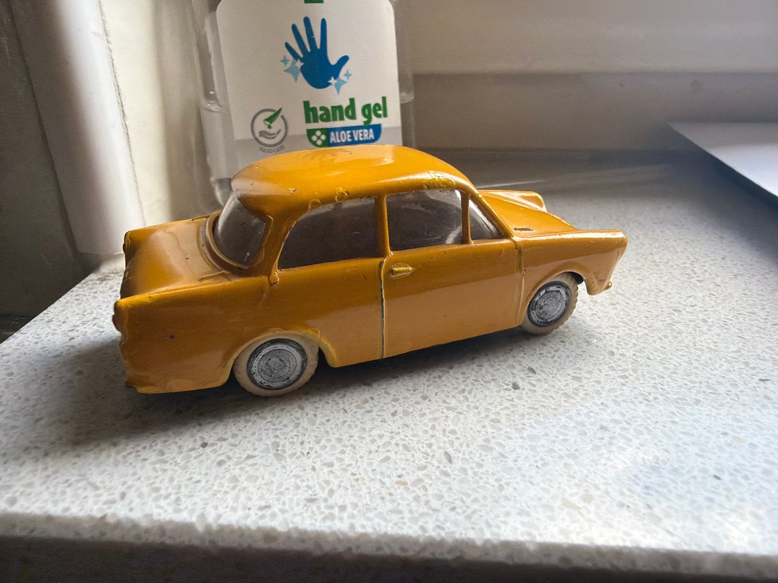 Lion Car DAF Variomatic 1/43 - Geel modelauto, Overige merken, Gebruikt, Auto, Lion car