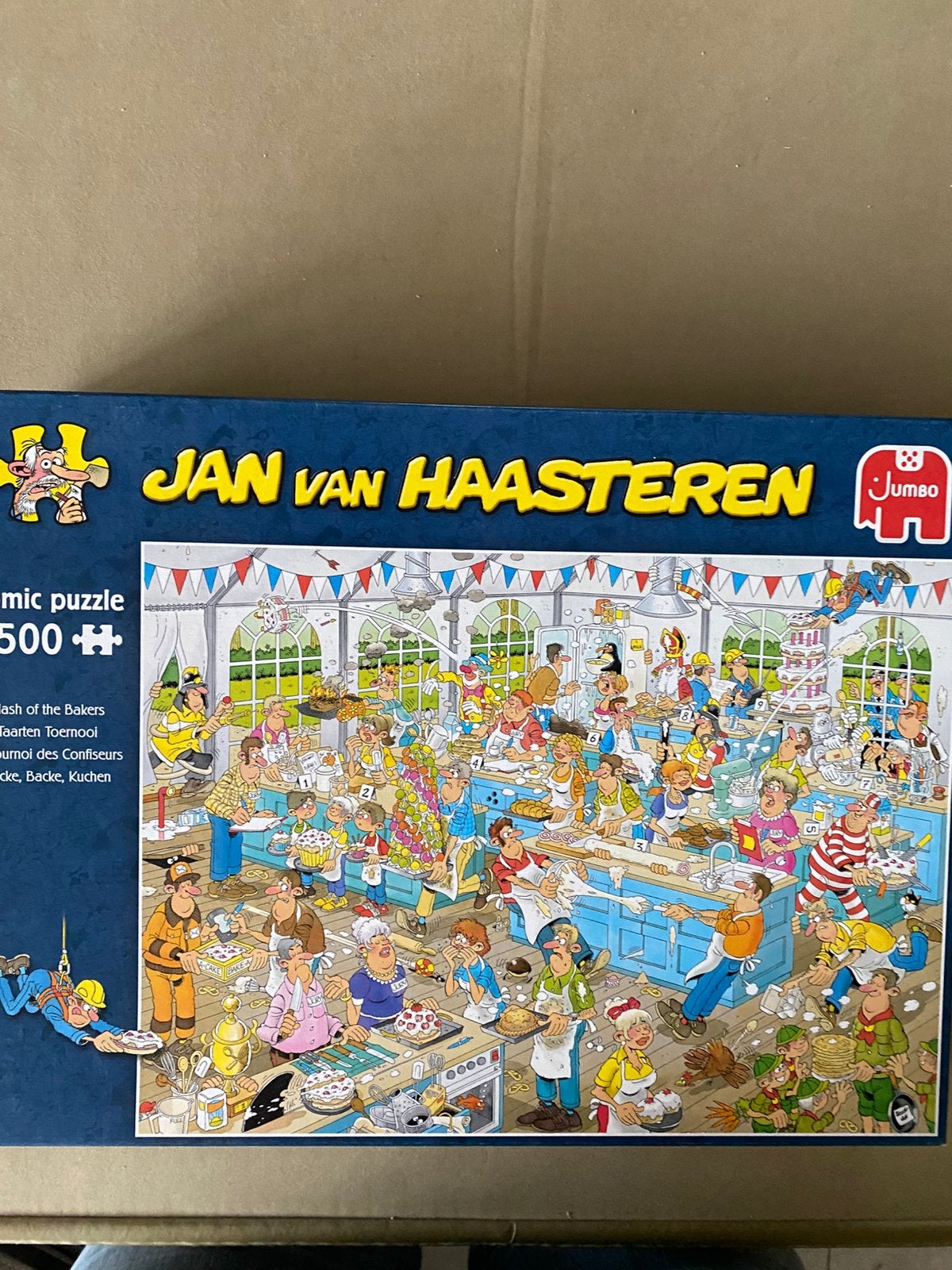 Jan van Haasteren puzzel 1500 stukjes, Ophalen of Verzenden, 500 t/m 1500 stukjes, Zo goed als nieuw