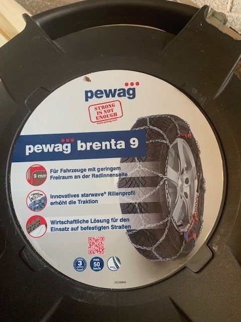 sneeuwketting, Ophalen, Nieuw