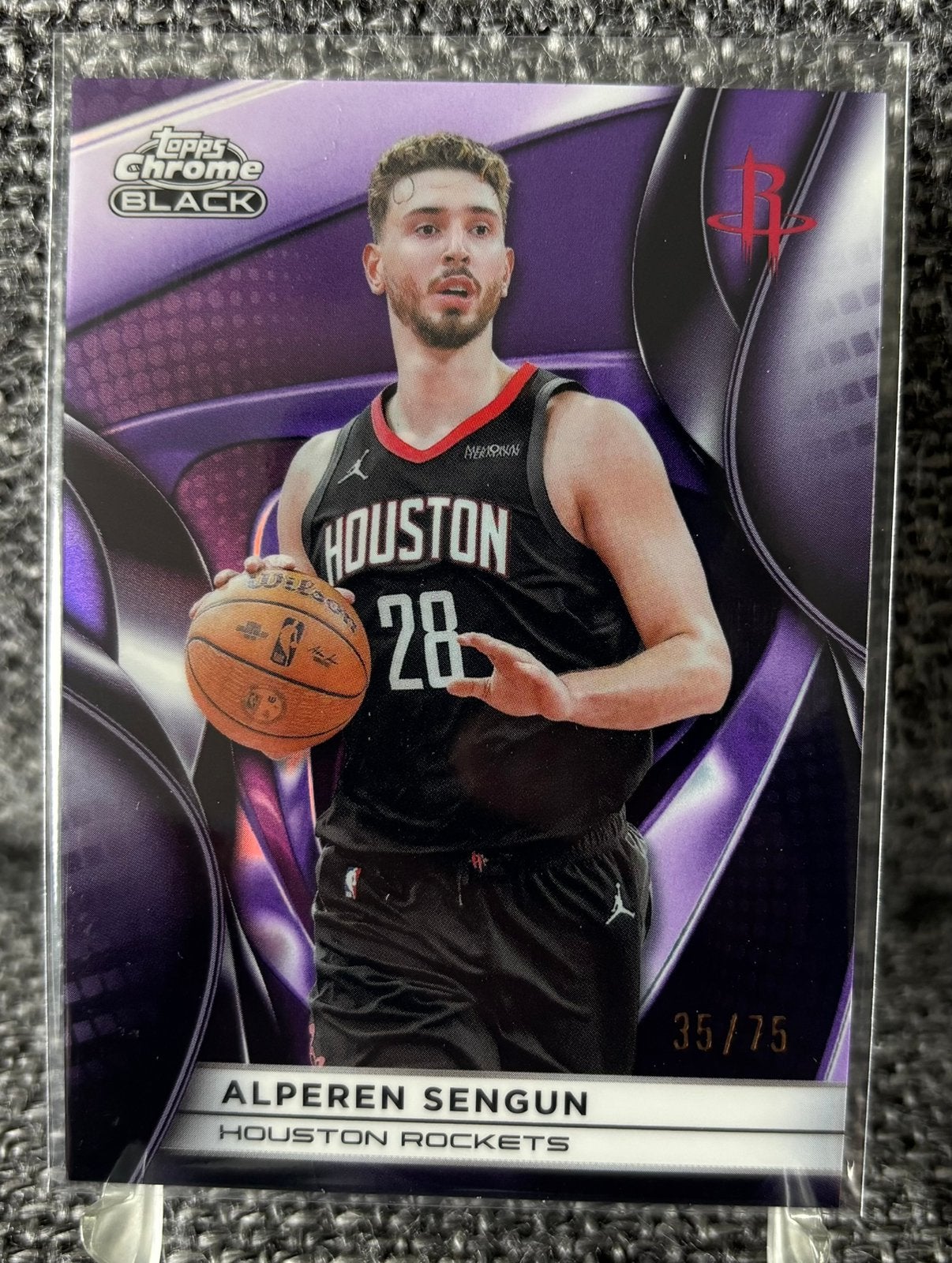 Alperen Sengün /75 Houston Rockets Topps Chrome Black card, Ophalen of Verzenden, Nieuw, Plaatje