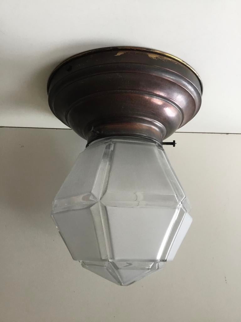 Vintage Plafond Lamp ( in Hilversum ), Ophalen of Verzenden