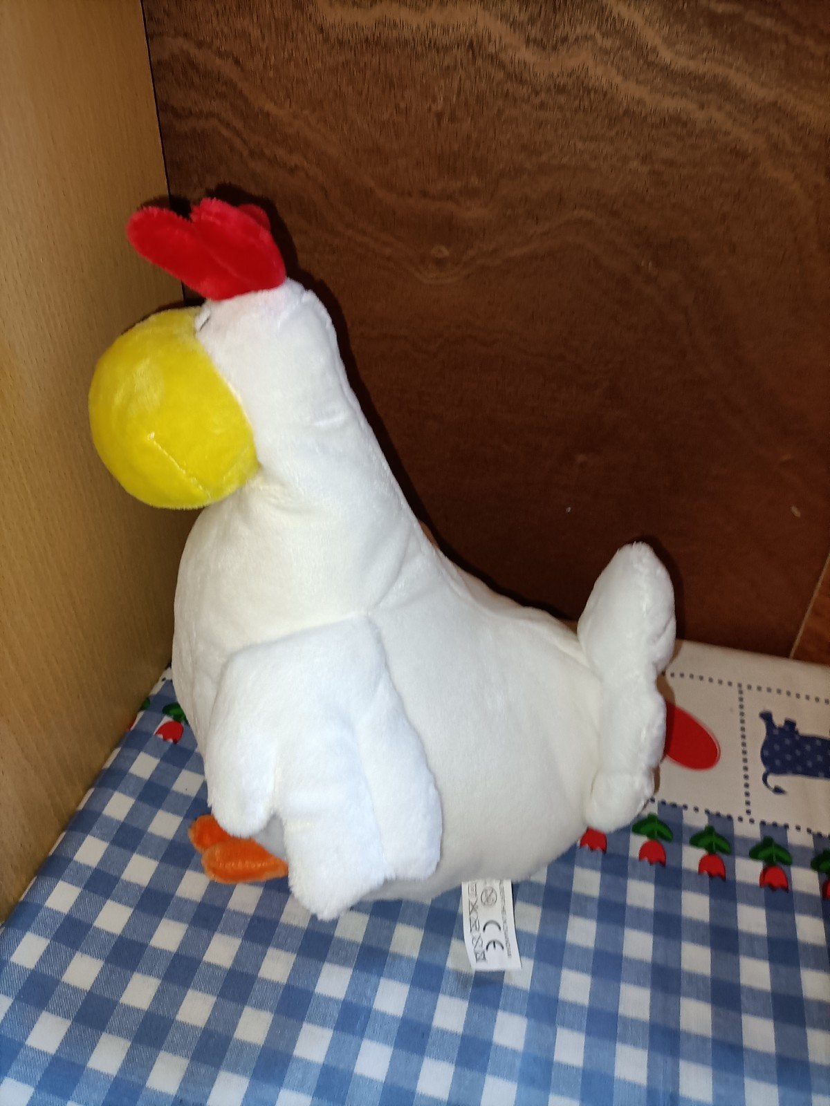 Kip knuffel Albert Heijn 25 cm groot, Ophalen of Verzenden, Zo goed als nieuw, Overige typen