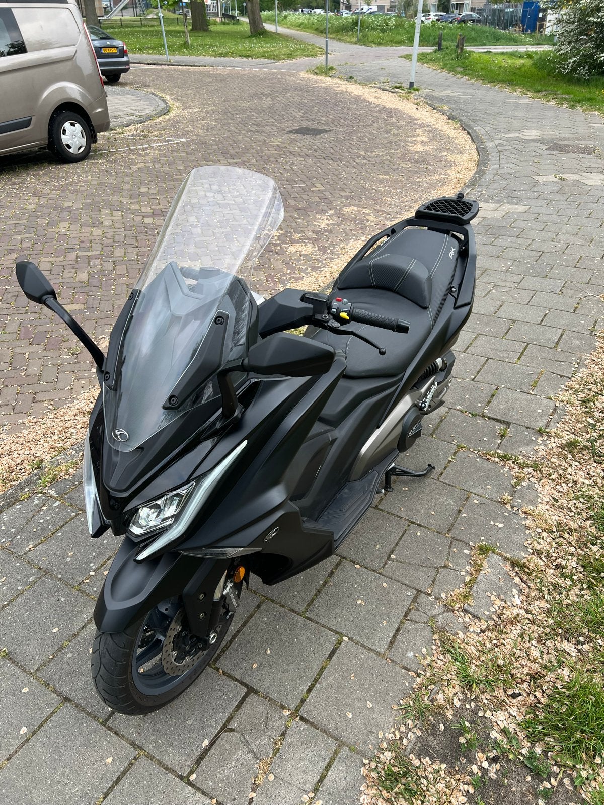 Kymco AK 550i ABS - Krachtige motorscooter met topkoffer, Motoren, Motoren | Overige merken, Occasion, Motorrijbewijs A, Particulier