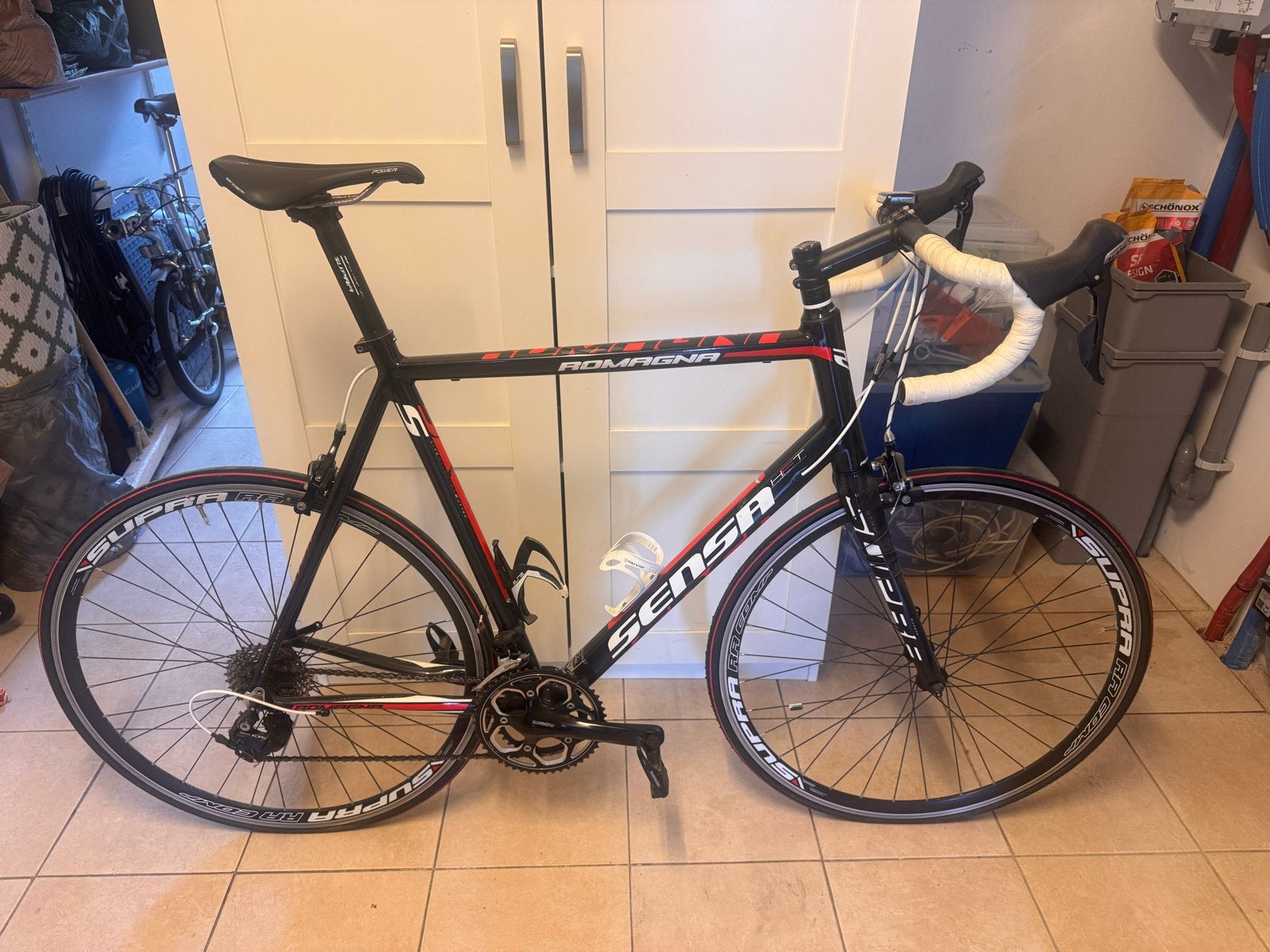 Sensa Romagna racefiets - 62 cm frame - Shimano 105, Fietsen en Brommers, 28 inch, Gebruikt, Aluminium, 61 tot 65 cm
