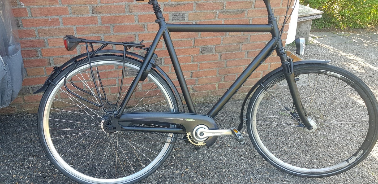 de fiets is prima werkt goed 28inch  te koop, Fietsen en Brommers, Fietsen | Heren | Herenfietsen, Ophalen, Zo goed als nieuw