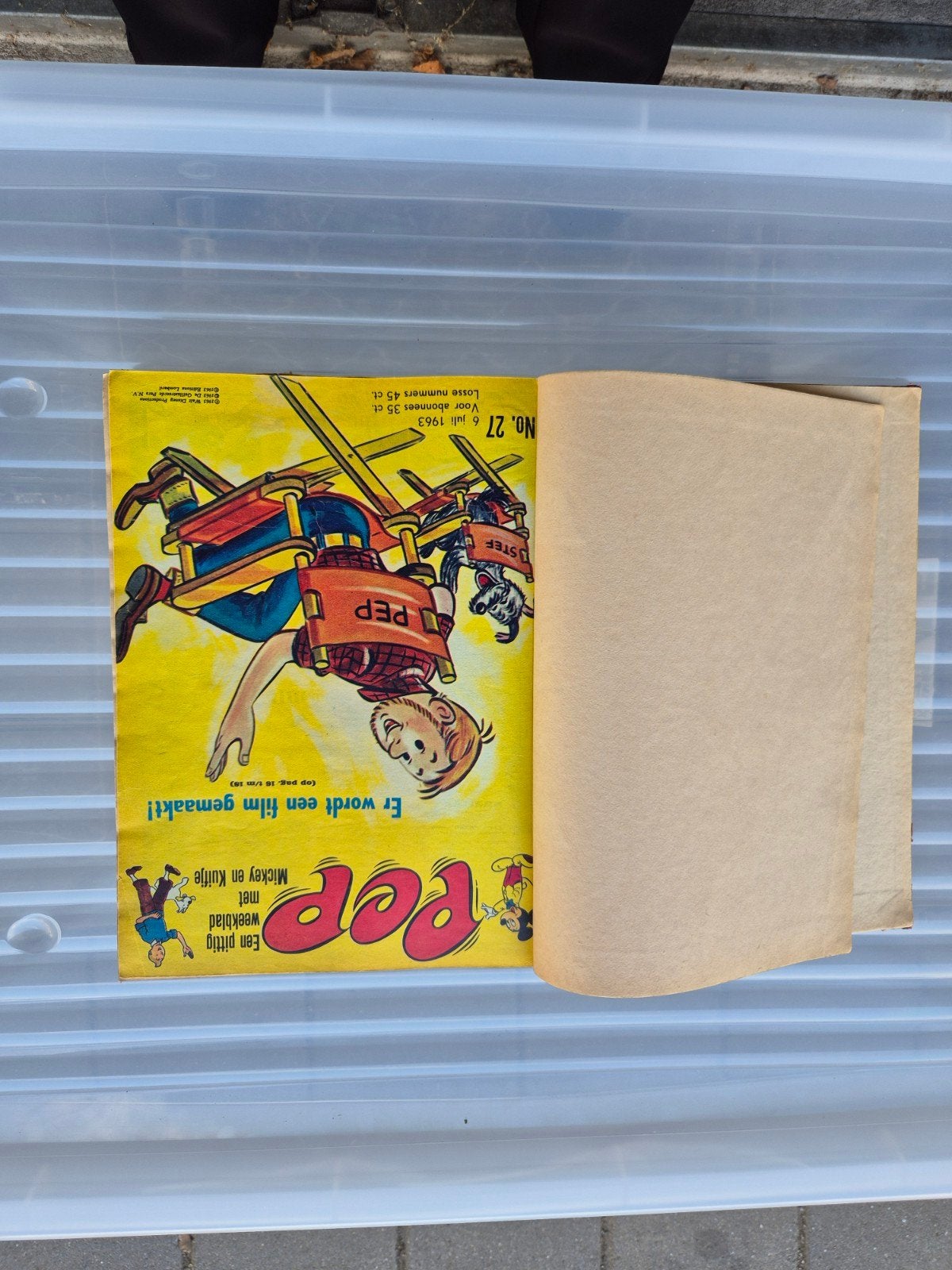 pep uit 1963 nr 27 t/m 52, Meerdere stripboeken, Ophalen of Verzenden, Gelezen