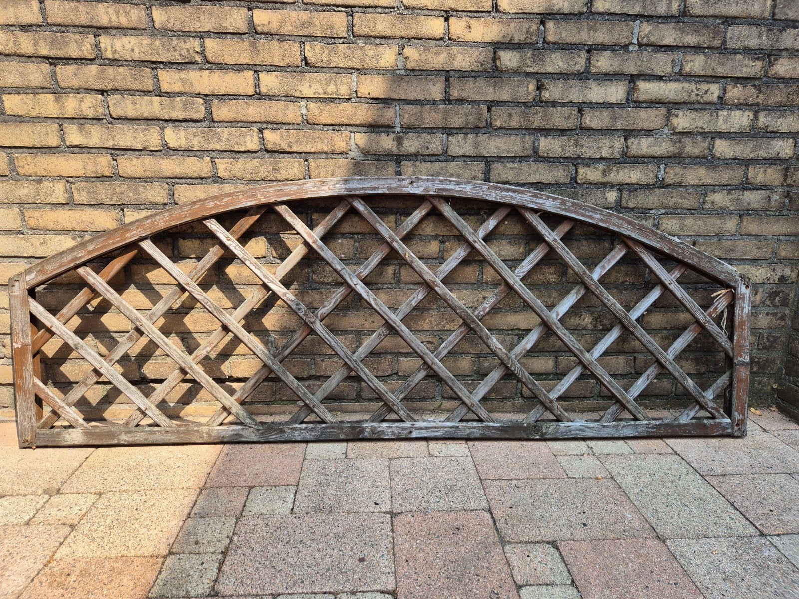 2x Houten Boog Klimrek trellis  Plantenrek 180x65cm, Tuin en Terras, Tuinhekken en Hekwerk, Ophalen, Gebruikt, Hout, Overige typen