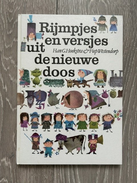 Rijmpjes en versjes uit de nieuwe oude doos Fiep Westendorp, Ophalen of Verzenden, Zo goed als nieuw, Han G. Hoekstra & Fiep Westendorp
