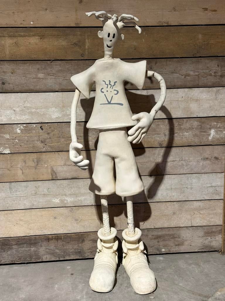 Zeldzame Fido Dido levensgrote mascotte 7UP jaren '80, Ophalen of Verzenden, Gebruikt, Overige typen