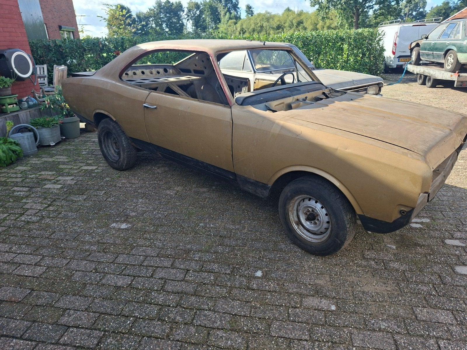 2x opel rekord c coupe commodore a coupe oldtimer, foto 10