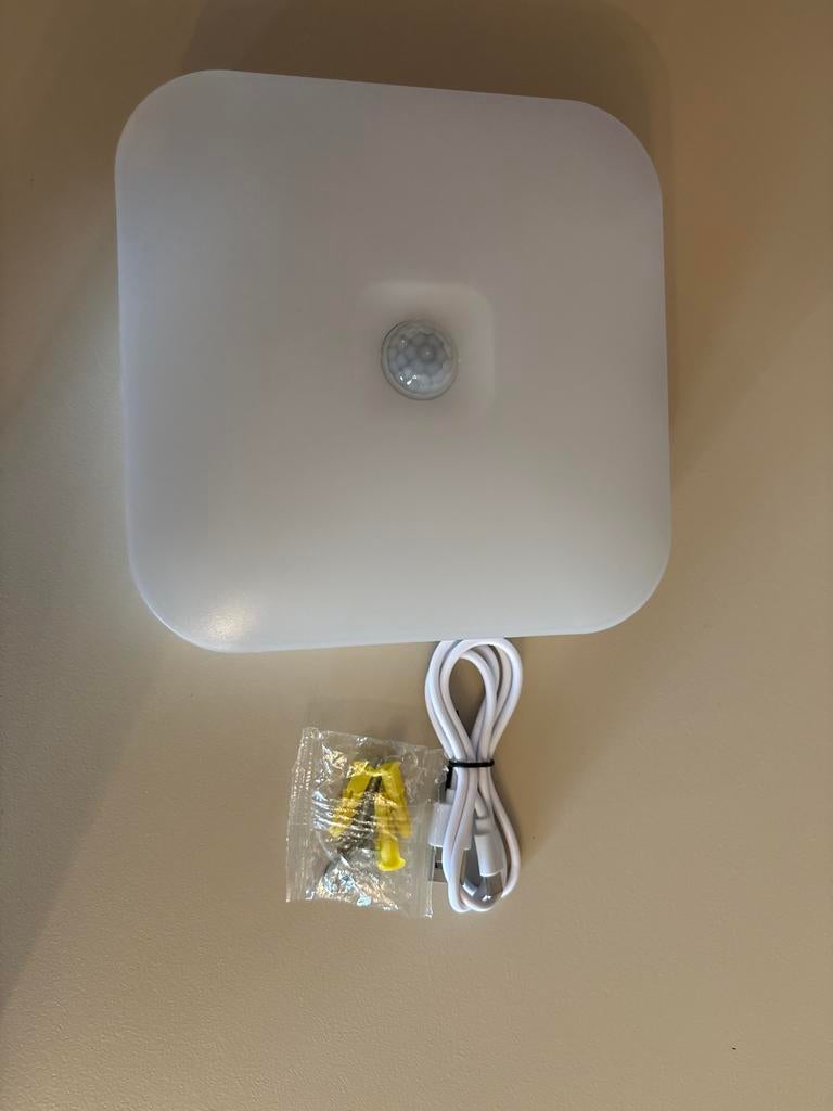 Oplaadbare LED Bewegingssensor Plafondlamp, Ophalen of Verzenden, Nieuw