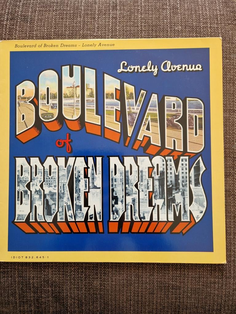 Boulevard of Broken Dreams - Lonely Avenue LP (1987), Originele persing, Ophalen of Verzenden, Zo goed als nieuw, 12 inch