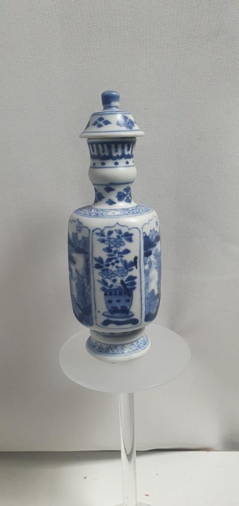 Chinees hexagonaal deksel vaas vung tao cargo, Antiek en Kunst, Antiek | Porselein, Ophalen of Verzenden