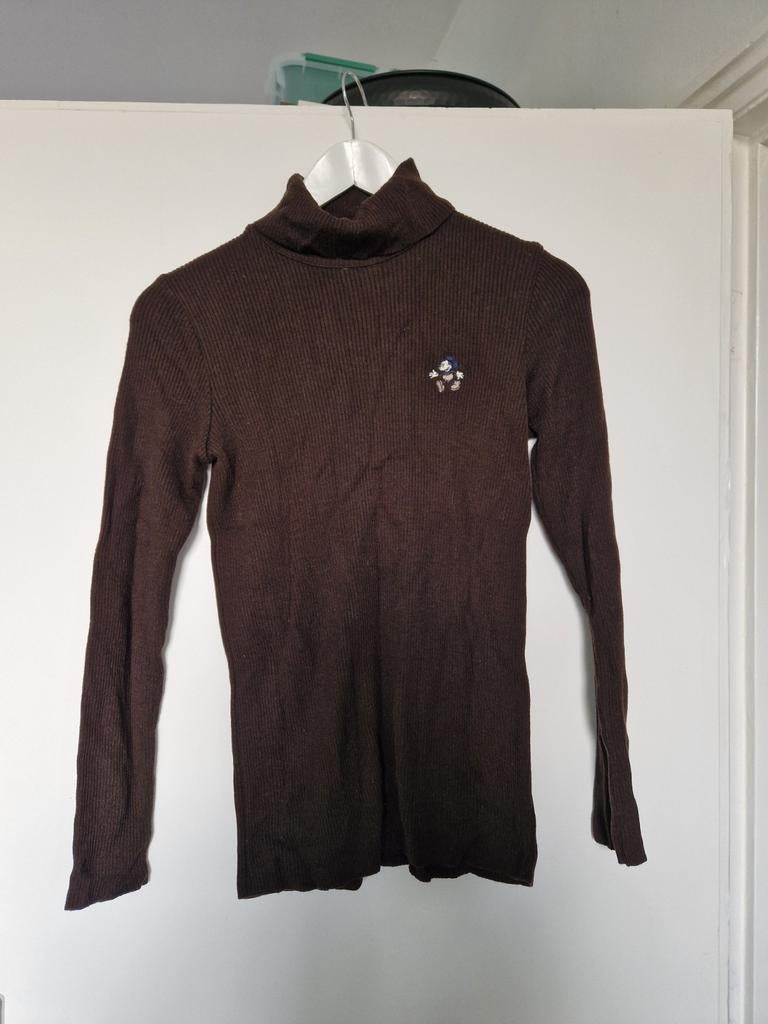 Vintage Donaldson Disney Trui Maat M, Maat 38/40 (M), Bruin, Donaldson, Ophalen of Verzenden