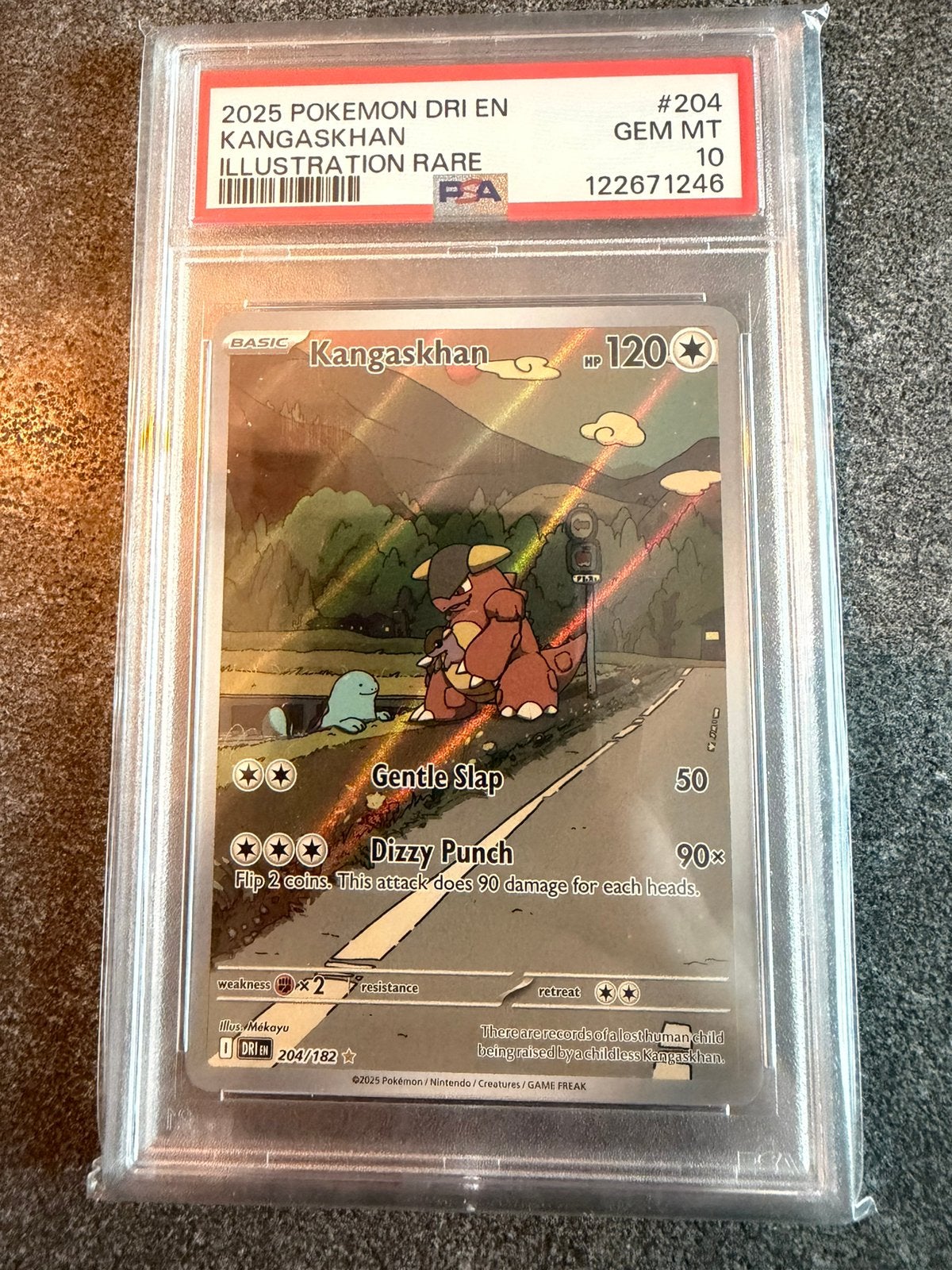 Kangaskhan 204 Pokémon Destined Rivals Graded PSA 10, Ophalen of Verzenden, Zo goed als nieuw