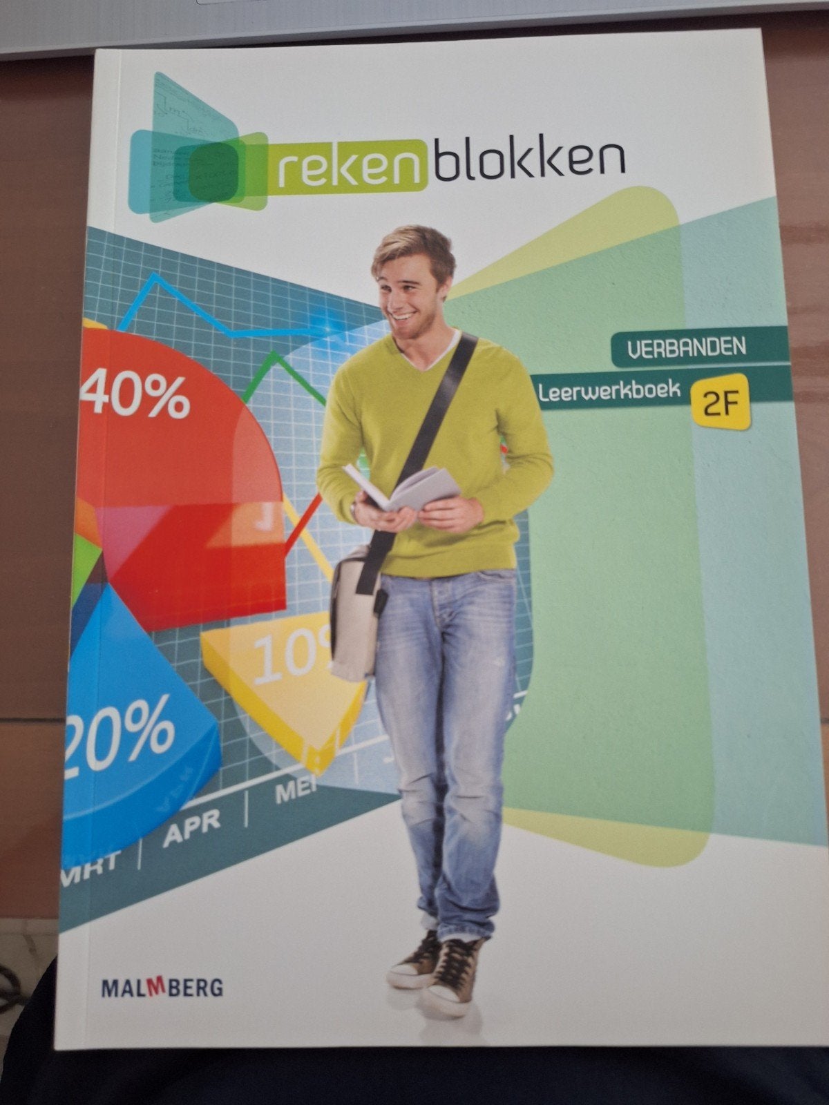 Rekenblokken Verbanden Leerwerkboek 2F Malmberg, Ophalen of Verzenden, Zo goed als nieuw, Overige niveaus, Overige vakken