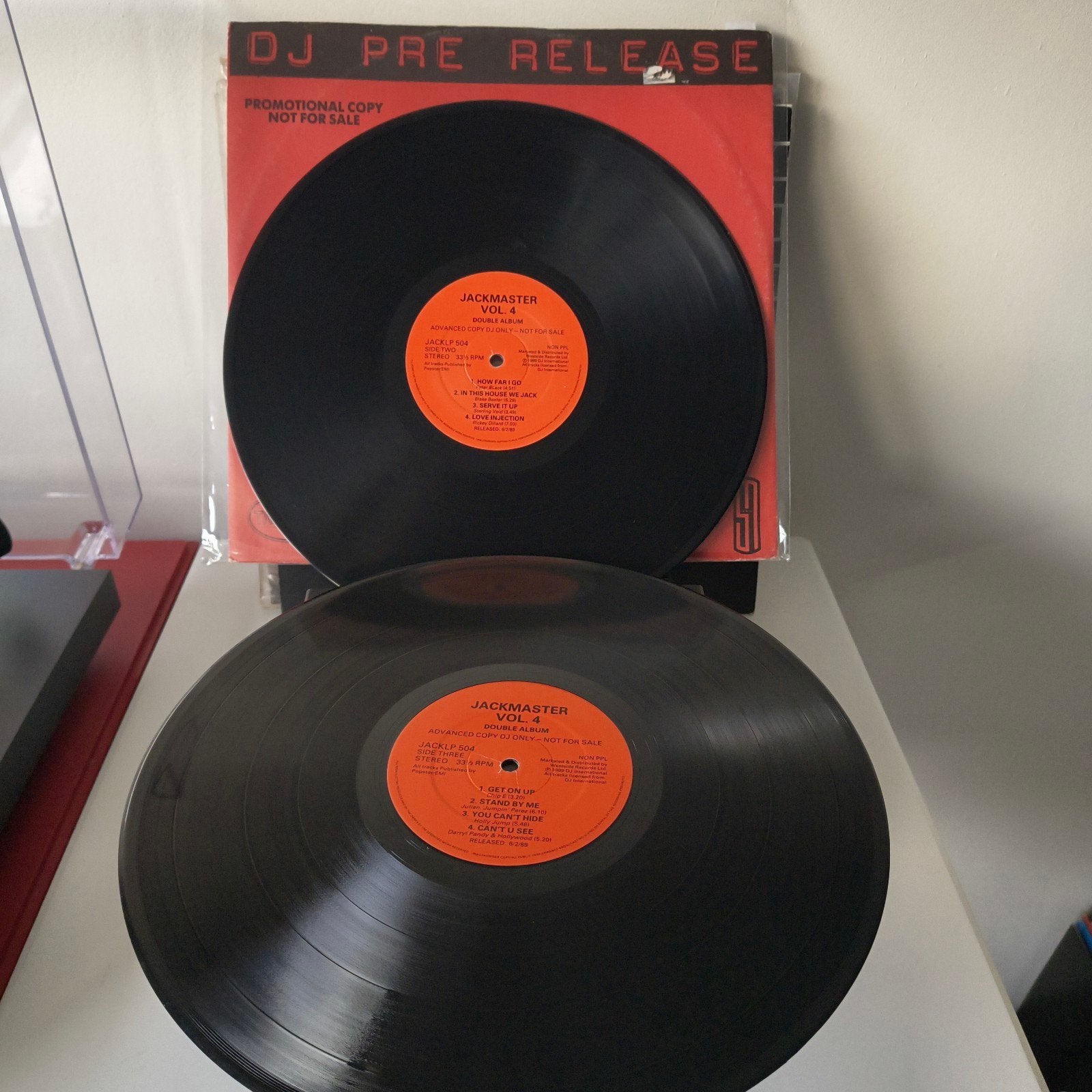 Jackmaster Vol. 4 - Dubbel Album DJ Pre Release, Gebruikt, House, Dubbel-LP, Ophalen of Verzenden