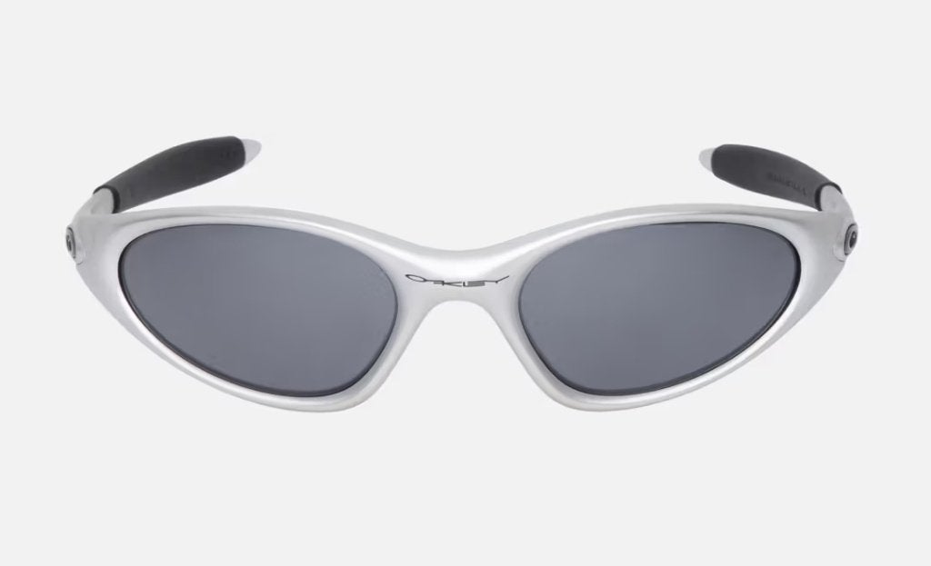 Vintage Oakley Minute Silver zonnebril, Zonnebril, Overige kleuren, Ophalen of Verzenden, Zo goed als nieuw