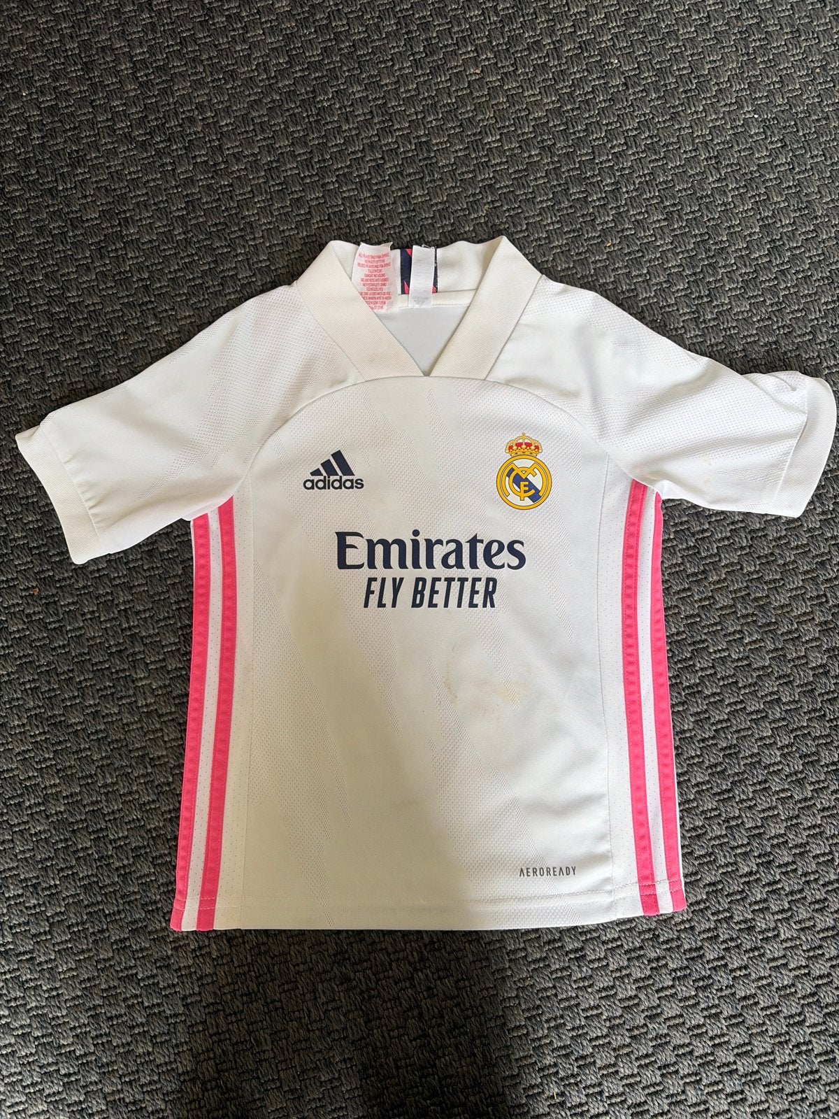 Real Madrid Marcelo 12 Thuisshirt - Maat 92, Ophalen of Verzenden, Gebruikt, Jongen