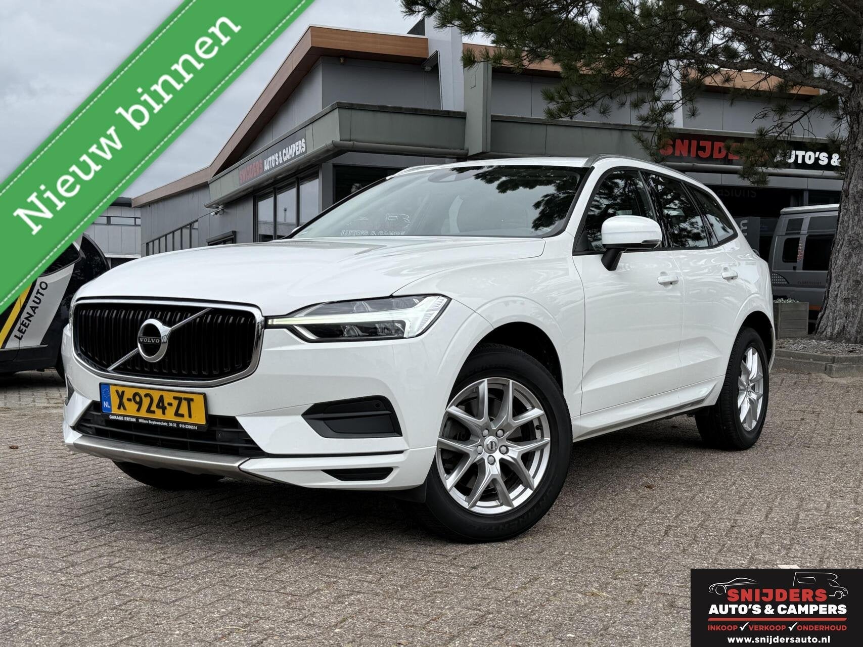 Volvo XC60 2.0 T5 Momentum in keurige staat, Gebruikt, 4 cilinders, 1969 cc, Leder en Stof