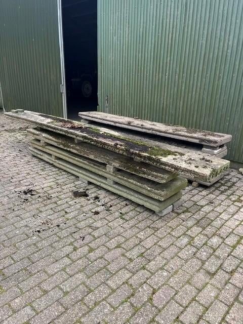 Betonplaten 300cm x 50 cm, Ophalen, Gebruikt, Overige typen, 10 m² of meer