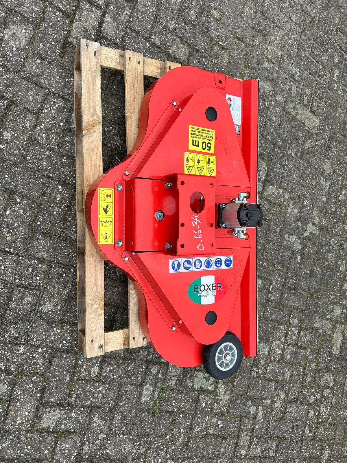 Snoeidek boxer rm120, Doe-het-zelf en Verbouw, Gereedschap | Overige machines, Ophalen, Zo goed als nieuw