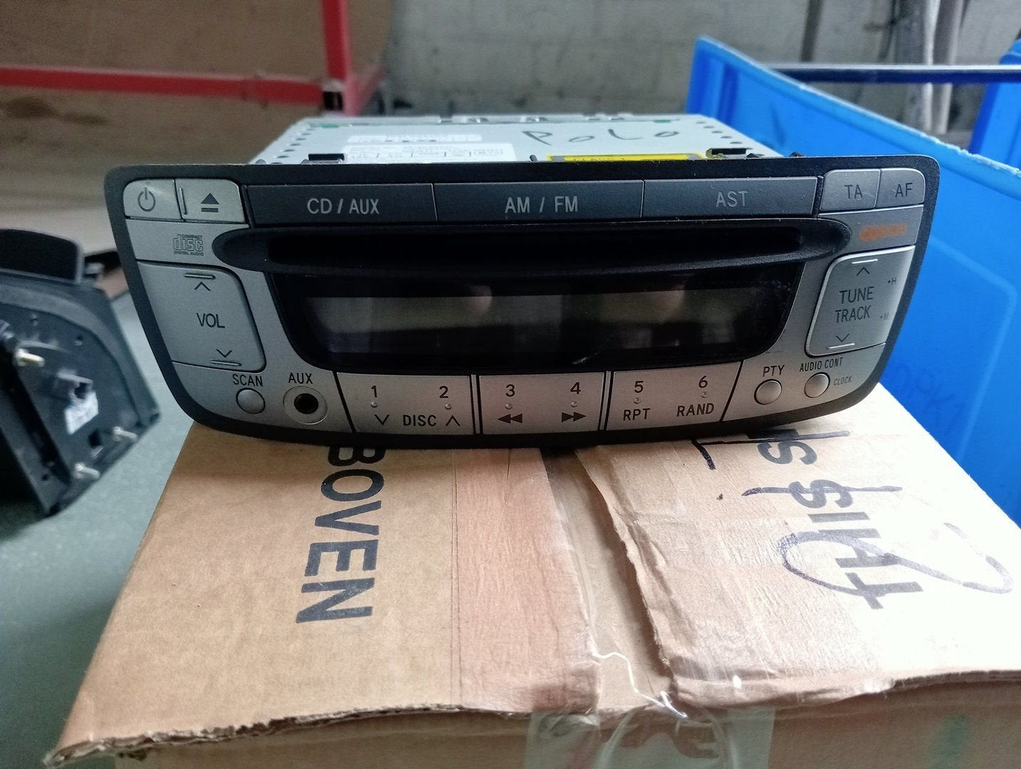Peugeot 107  radio 86120-0H010, Auto diversen, Gebruikt, -, -, Ophalen of Verzenden