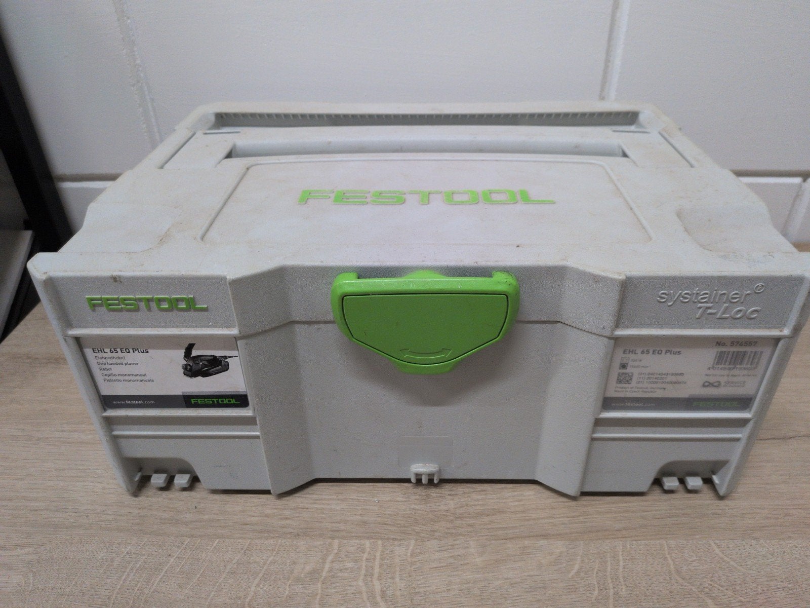 Foto 7 van Festool EHL 65 EQ plus schaafmachine in systainer